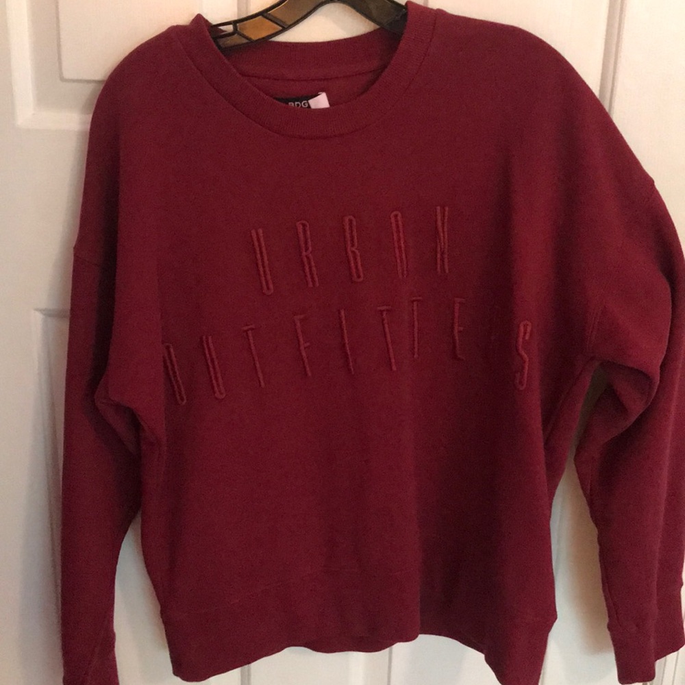 Ubran Outfitters maroon sweatshirt